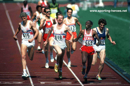 Han Kulker - 1986 European Championships 1500m bronze medal