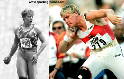 Astrid Kumbernuss - Germany - Meisterschaft Rekord 1990 - 2002