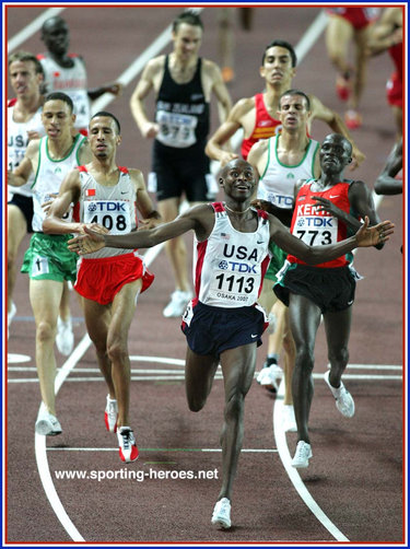Bernard Lagat - U.S.A. - 2007 World Championships 1500m Gold (result)
