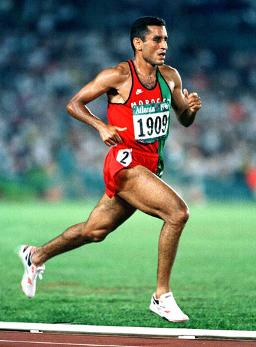 Brahim Lahlafi - Morocco - 5000m bronze medallist at 2000 Olympic Games.