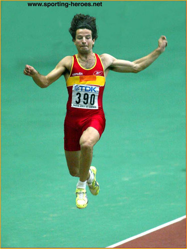 Yago Lamela - Spain - 2003 & 1999 World Championship Long Jump medals.