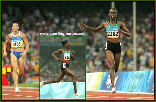 Nancy Jebet Langat - Kenya - 2008 Olympic Games 1500m Champion.