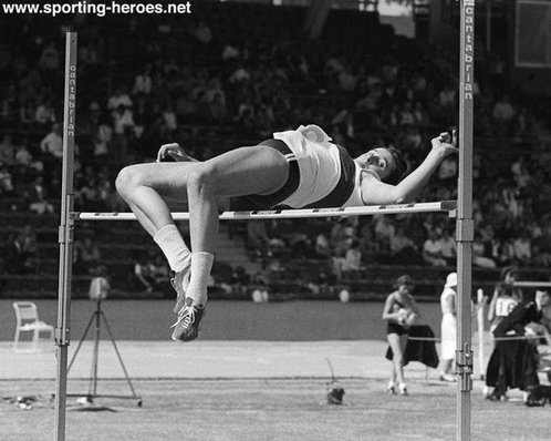 Barbara Lawton - Great Britain & N.I. - Commonwealth High Jump Gold in 1974