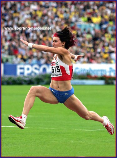 Tatyana Lebedeva - Russia - 2006 European Champion & World Cup winner.