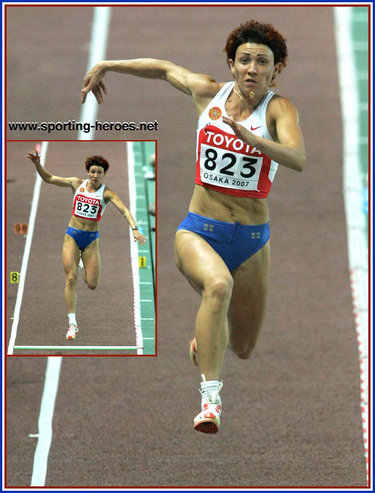 Tatyana Lebedeva - Russia - 2007 World Champs: Gold Long Jump & Silver Triple Jump.