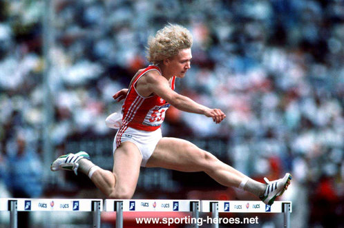 Tatyana Ledovskaya - U.S.S.R. - 400mh & 4x400m medals at 1988 Olympic Games.