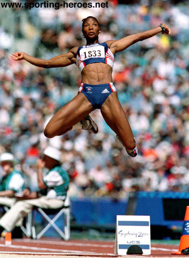 Denise Lewis - Great Britain & N.I. - Heptathlon Gold at the 2000 Olympic Games