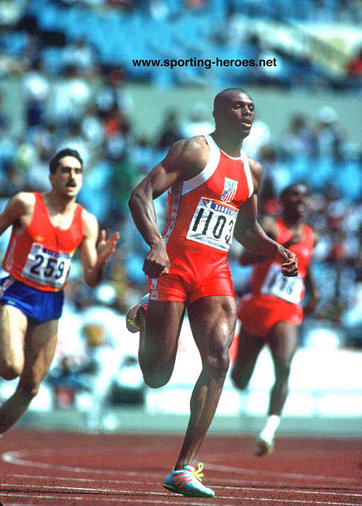 Steve Lewis - U.S.A. - 1988 Olympic Games 400m Champion.