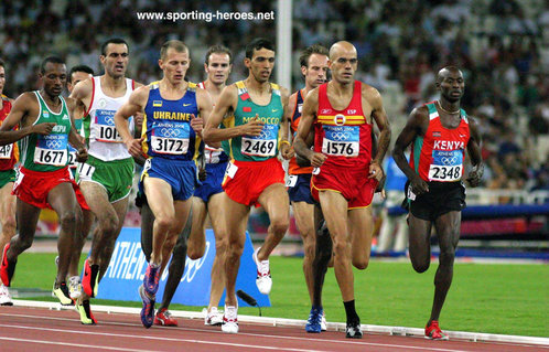 Gert-Jan Liefers - 1500m finalist at 2003 World Champs & 2004 Olympics.