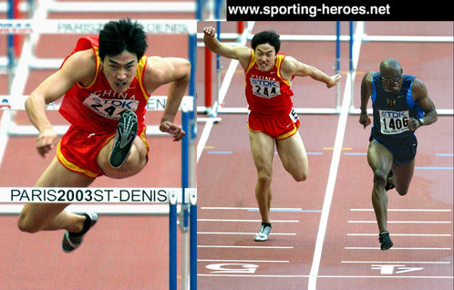Xiang Liu - China - 2003 World Champsionship 110m Hurdles bronze.