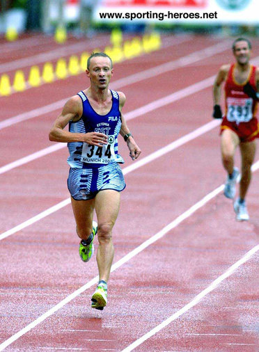 Pavel Loskutov - Estonia - Marathon silver at 2002 European Championships.