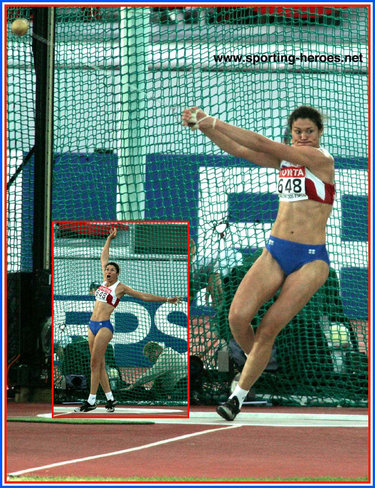 Tatyana Lysenko - Russia - 2005 World Champs Hammer bronze (result)