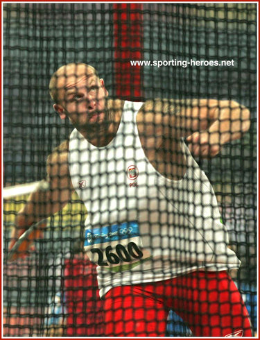 Piotr Malachowski - Poland - 2008 Olympics Discus silver medal.