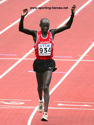 Alex Malinga - Uganda - Sixth in the Marathon at the 2005 World Championships.