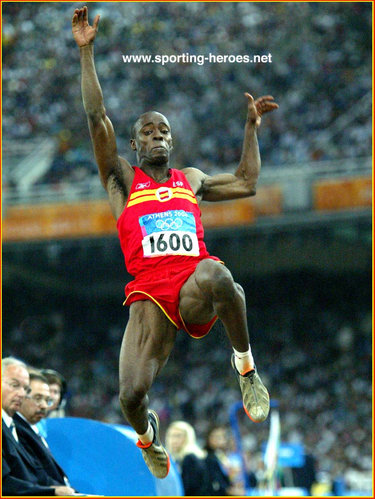Joan Lino Martinez - Spain - 2004 Olympic Games Long Jump bronze medalist.