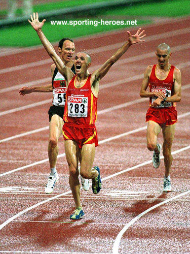 Jose Manuel Martinez - Spain - 10,000m Gold Medal at 2002 European Championships.