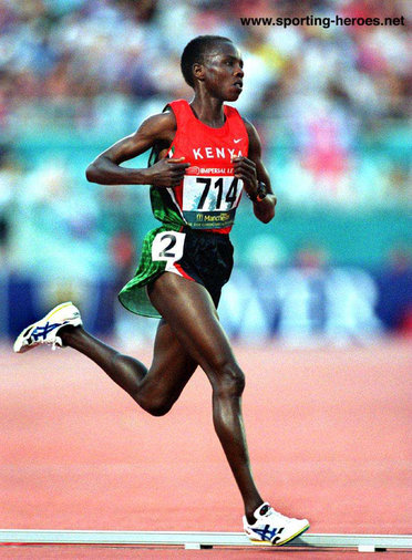 Edith Masai - Kenya - World Championship & Commonwealth Games medalist.