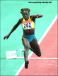 Francoise MBANGO-ETONE - Cameroon - 2003 World Championship Triple Jump silver medal.