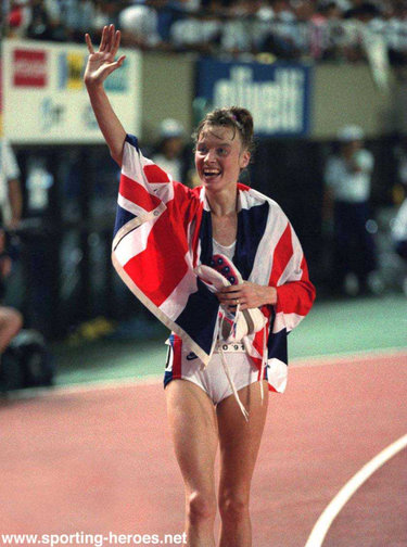 Liz McColgan - Great Britain & N.I. - World 10,000m champion in 1991