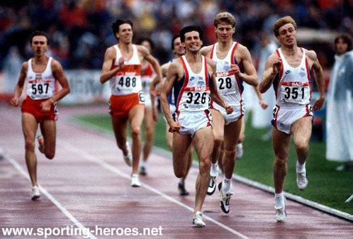 Tom McKean - Great Britain & N.I. - Championship Record 1986-1993 (800m)
