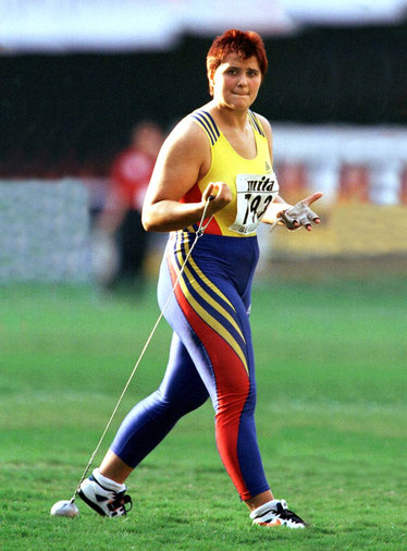 Mihaela Melinte - Romania - 1998 European & 1999 World Hammer champion.