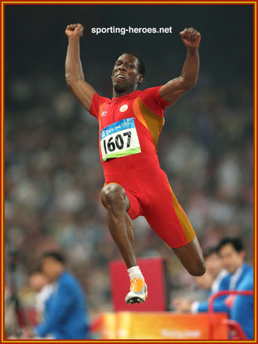 Luis Felipe Meliz - Spain - 2008 Olympic Games Long Jump finalist.