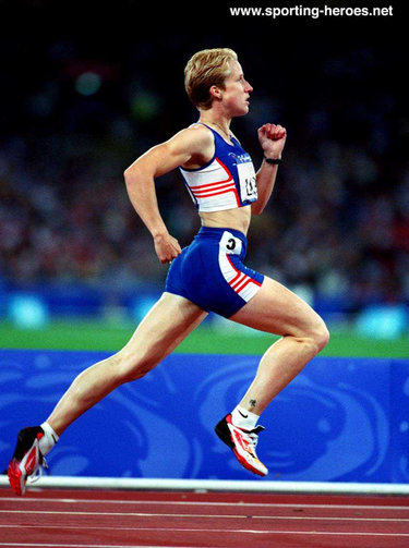 Katharine Merry - Great Britain & N.I. - 400m bronze medal at 2000 Olympic Games.