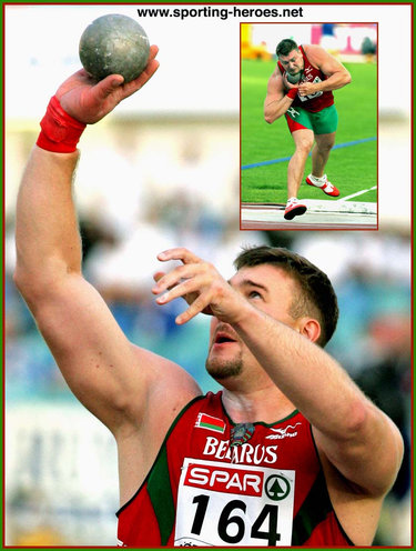 Andrei Mikhnevich - Belarus - 2006 European Championships Shot Put "silver"