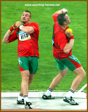Andrei Mikhnevich - Belarus - 2008 Olympics Shot Put "bronze"