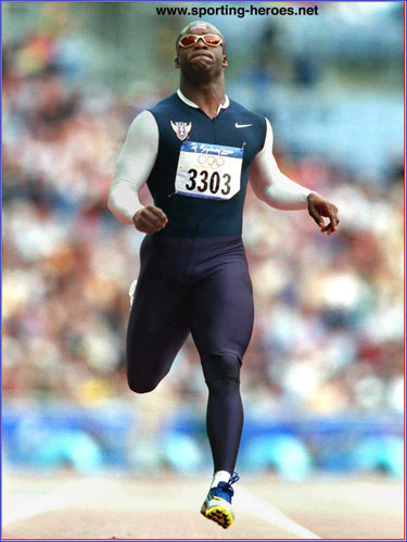 Coby Miller - U.S.A. - 2000 Olympic Games 200m finalist.