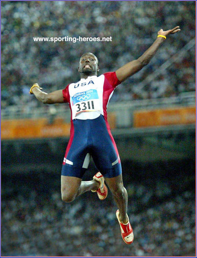 John Moffitt - U.S.A. - 2004 Olympic Games Long Jump silver medal