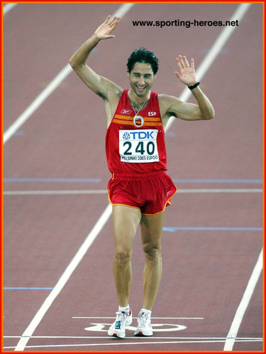 Juan Molina - Spain - 2005 World Championships 20km Walk bronze medal