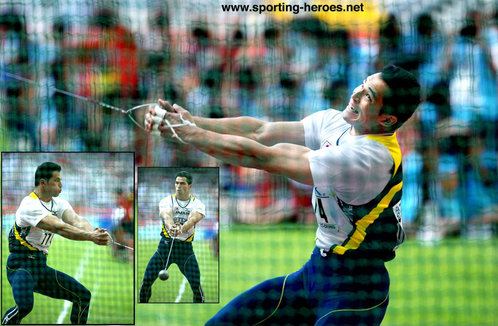 Koji Murofushi - Japan - 2003 World Champs Hammer bronze (result)