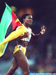Maria MUTOLA - Mozambique - Olympic & World Championships 800m Gold medals.