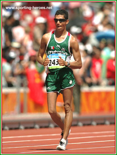 Horacio Nava - Mexico - 6th in the 50km Walk at the 2008 Olympic Games.