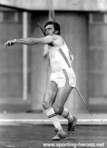 Miklos Nemeth - Hungary - 1976 Olympic Javelin gold with World Record.