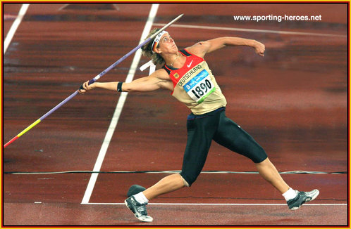 Steffi Nerius - Germany - Olympic Games medals and results.