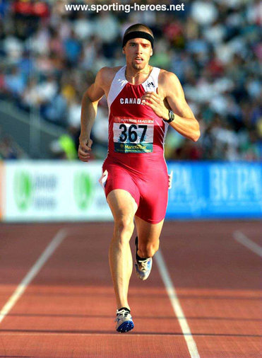 Shane Niemi - Canada - 400m silver medal at 2002 Commonwealth Games
