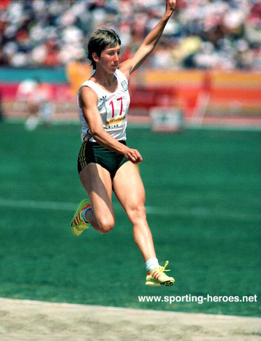 Glynis Nunn - Australia - 1984 Olympic Games Heptathlon Champion.