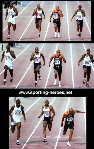 Francis Obikwelu - Portugal - 2002: World Cup 200m Gold & European Championships.
