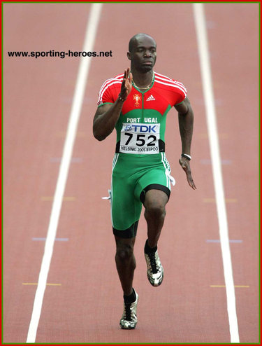Francis Obikwelu - Portugal - Fourth in the 100m at 2005 World Championships.