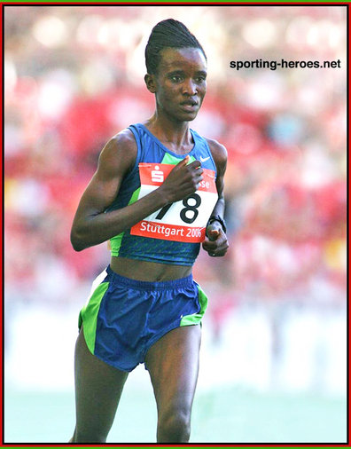 Isabella Ochichi - Kenya - Olympic silver & Commonwealth Games Gold medals.