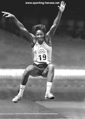 Joyce Oladapo - Great Britain & N.I. - 1986 Commonwealth Long Jump Champion.