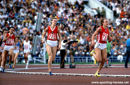 Nadezhda Olizarenko - U.S.S.R. - 1980 Olympic Games 800m gold medal
