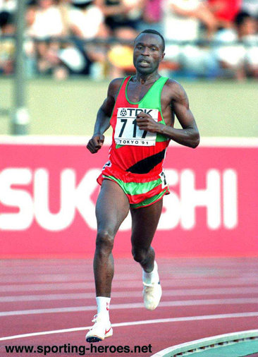 Yobes Ondieki - Kenya - 1991 World 5000m champion.