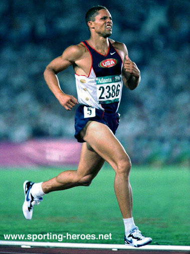 Dan O'Brien - U.S.A. - Decathlon Olympic Champion & three World Championships victories..