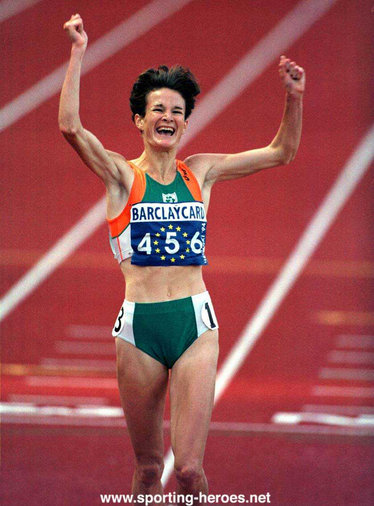 Sonia O'Sullivan - Ireland - 1994 European 3000m title