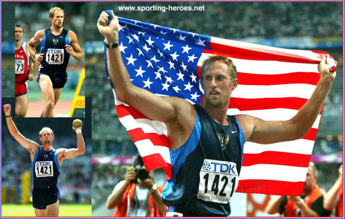 Tom Pappas - U.S.A. - 2003 World Champs Decathlon Gold Medal.