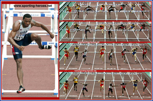 David Payne - U.S.A. - 2007 World Championships 110m Hurdles bronze.