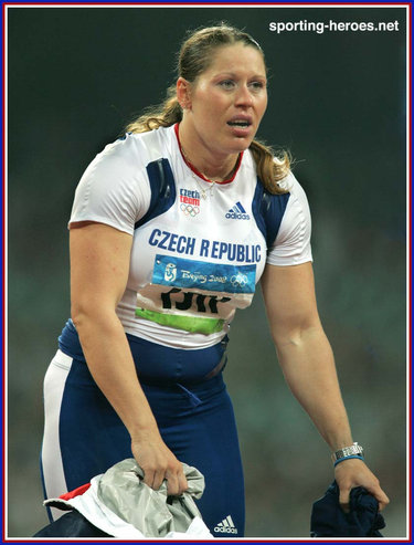 Vera Pospisilova-Cechlova - Czech Republic - Olympic Games & World Championship discus finalist.